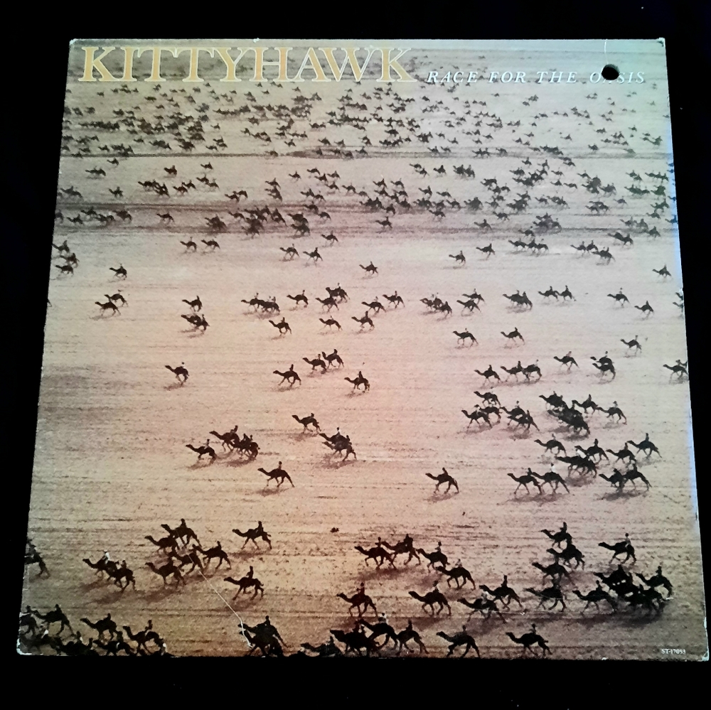 Kitty Hawk- Race For The Oasis Vinyl LP, 1981